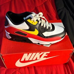 Nike Kids Sneakers - Red, Yellow, Black, White